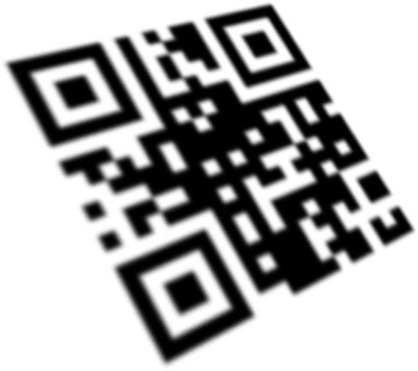 Phone with QR Code